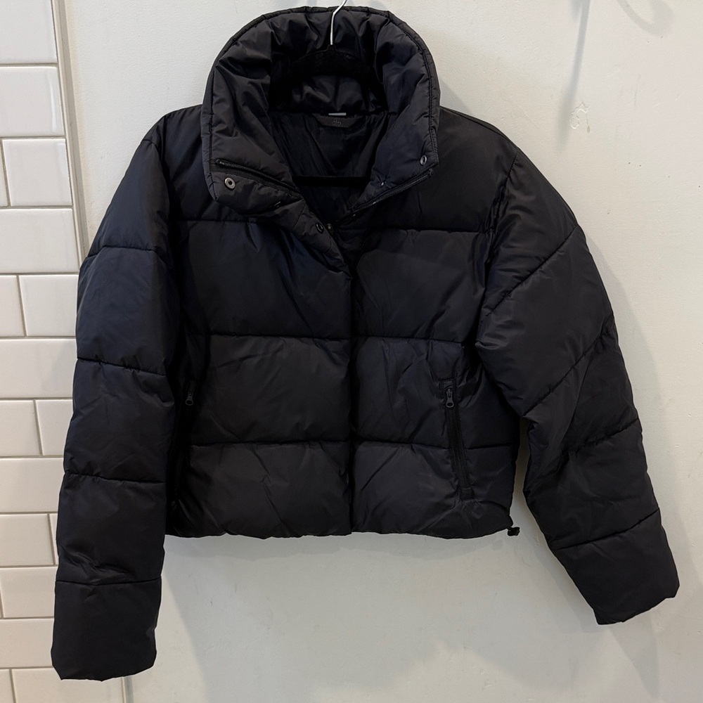 Alo Black Puffer Jacket